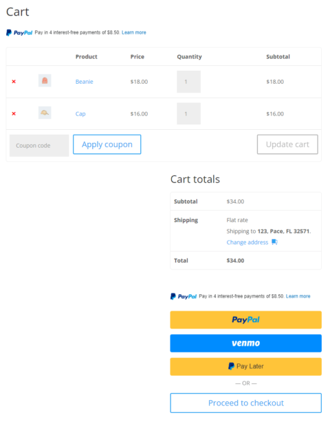 PayPal for WooCommerce - PayPal Complete Payments