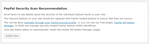 PayPal Security Recommendations Report